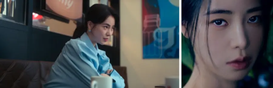 (왼) 〈더 글로리〉연진이, 〈마당이 있는 집〉의 추상은 역