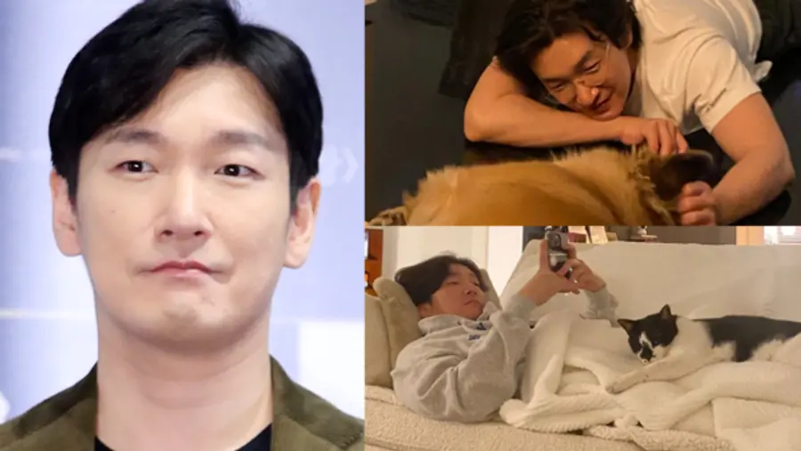 반려동물과 함께하는 조승우의 일상. ⓒ인스타그램/굿맨스토리 블로그