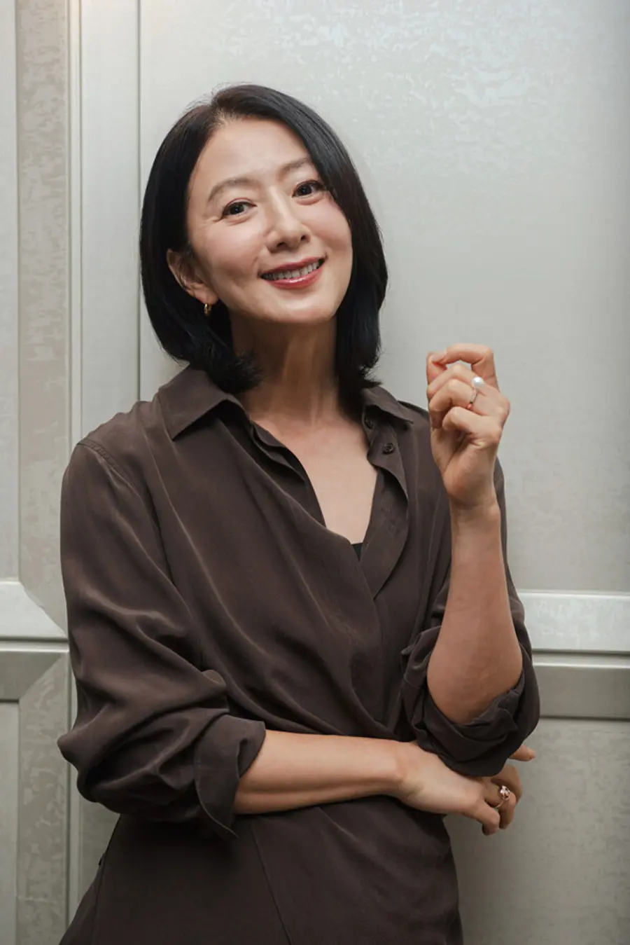 〈보통의 가족〉 배우 김희애. (사진제공=(주)하이브미디어코프, (주)마인드마크)