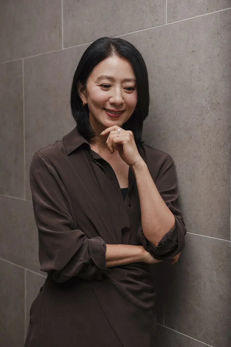 〈보통의 가족〉 배우 김희애. (사진제공=(주)하이브미디어코프, (주)마인드마크)