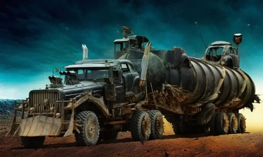 〈매드맥스: 분노의 도로〉 퓨리오사의 워 리그(War Rig)가 길어서 그 위에서 액션이 진행되는 것도 〈제너럴〉을 연상시킨다.