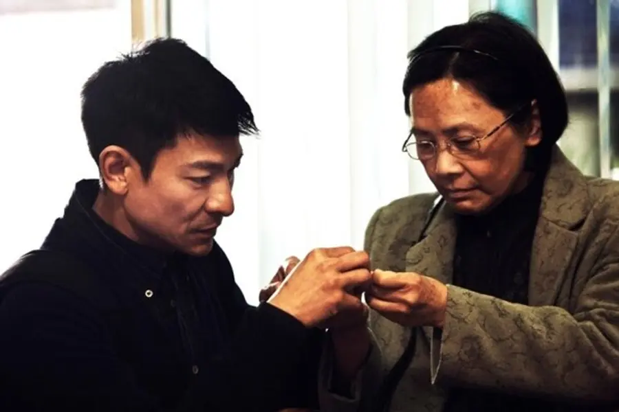 〈심플 라이프〉유덕화와 엽덕한(오른쪽)