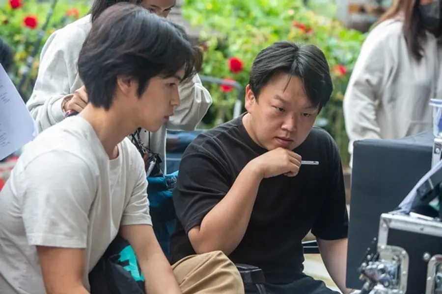 〈장손〉 오정민 감독(오른쪽)