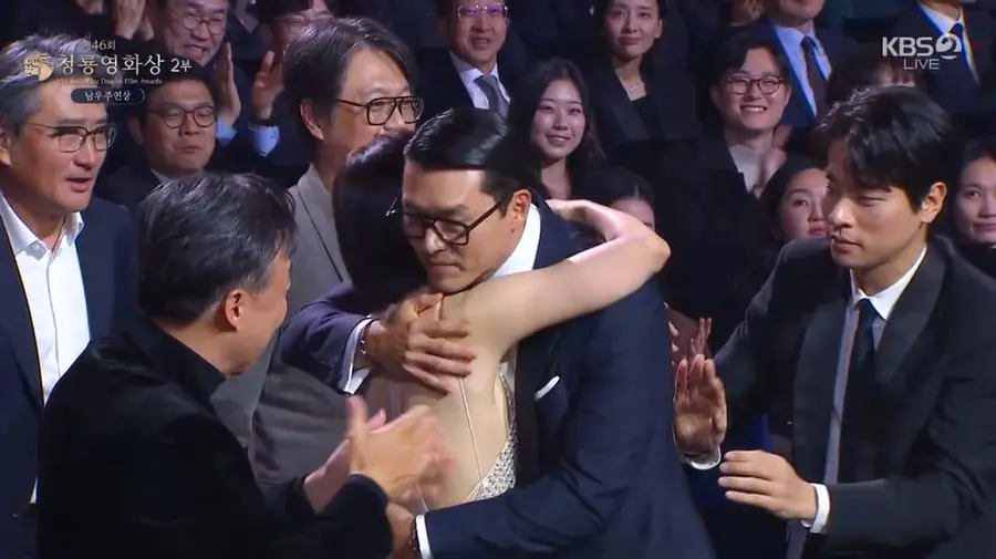 46회 청룡영화상 시상식 중계 캡처