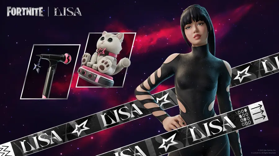 'Fortnite Festival' Season 12 Main Artist Selected BLACKPINK Lisa [Epic Games Provided]