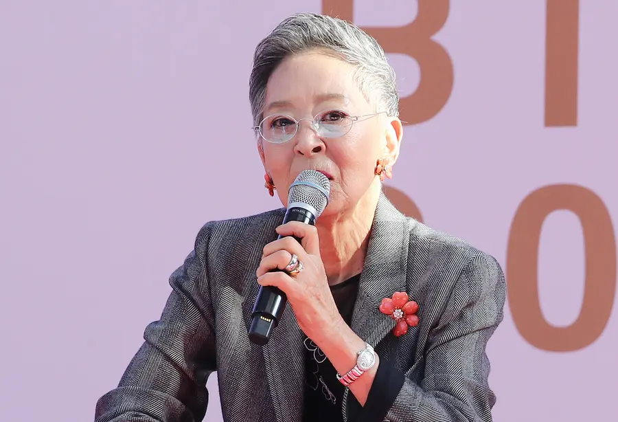 2019년 부산국제영화제서 팬들과 만난 원로배우 김지미 [연합뉴스] 