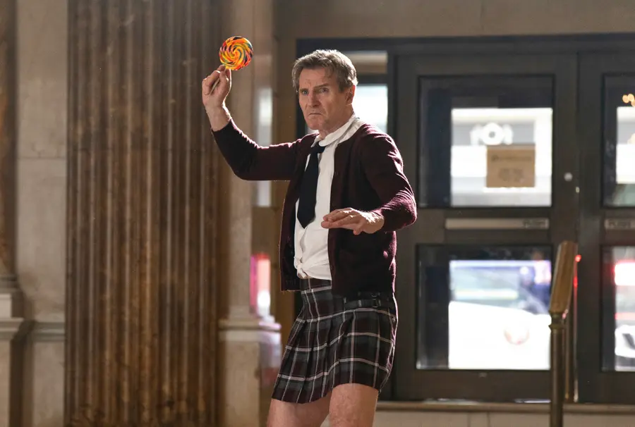 Paramount Pictures shows Liam Neeson in a scene from "The Naked Gun."