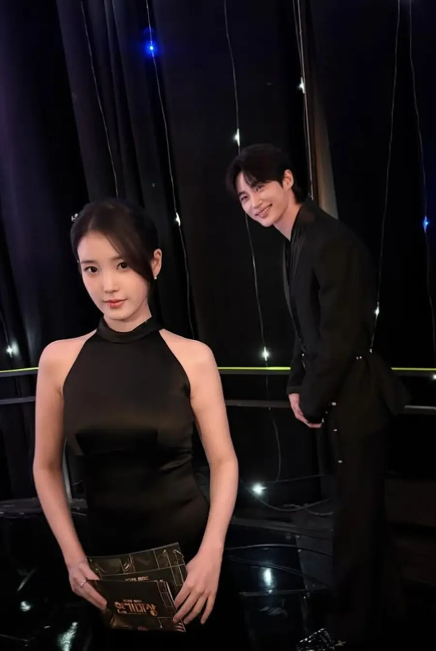 2025 MBC演技大賞頒獎人變宇碩 & IU [變宇碩 SNS]