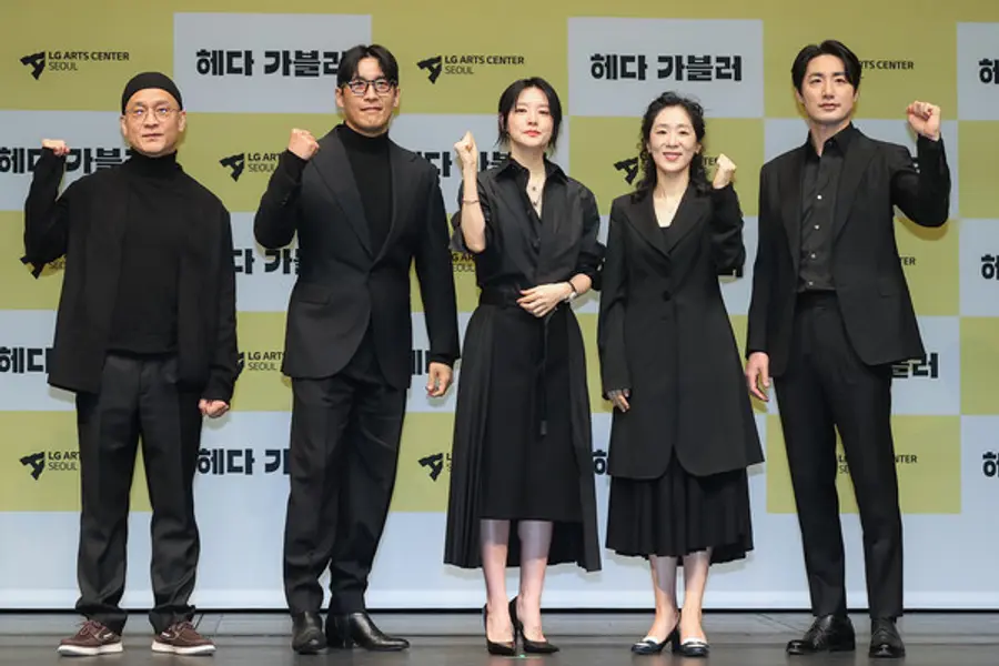 LG아트센터 연극 〈헤다 가블러〉 제작발표회(서울=연합뉴스) 류효림 기자