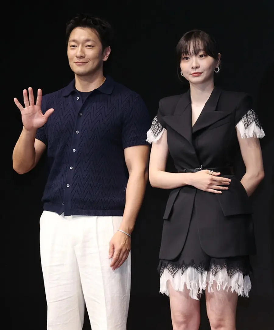 손석구-김다미 (서울=연합뉴스) 이재희 기자