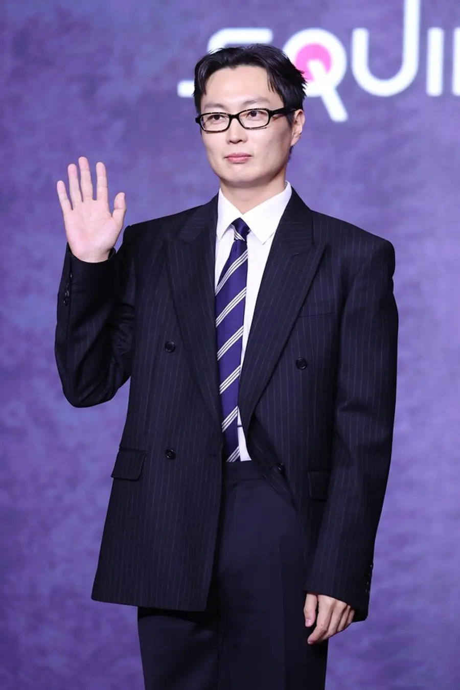 (서울=연합뉴스) 진연수 기자 = 배우 노재원이 9일 서울 용산구 드래곤시티 호텔에서 열린 넷플릭스 글로벌 흥행작 '오징어 게임' 시즌3 제작발표회에서 포즈를 취하고 있다.
