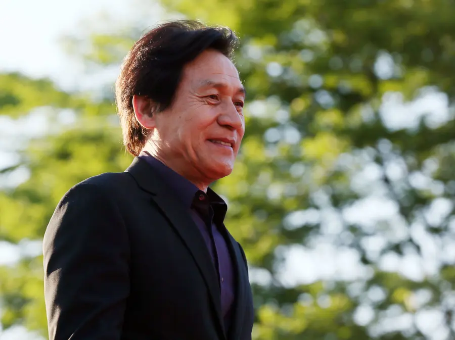 2015년 제19회 부천국제판타스틱영화제(BiFan)에 참석한 안성기 [연합뉴스 자료사진]