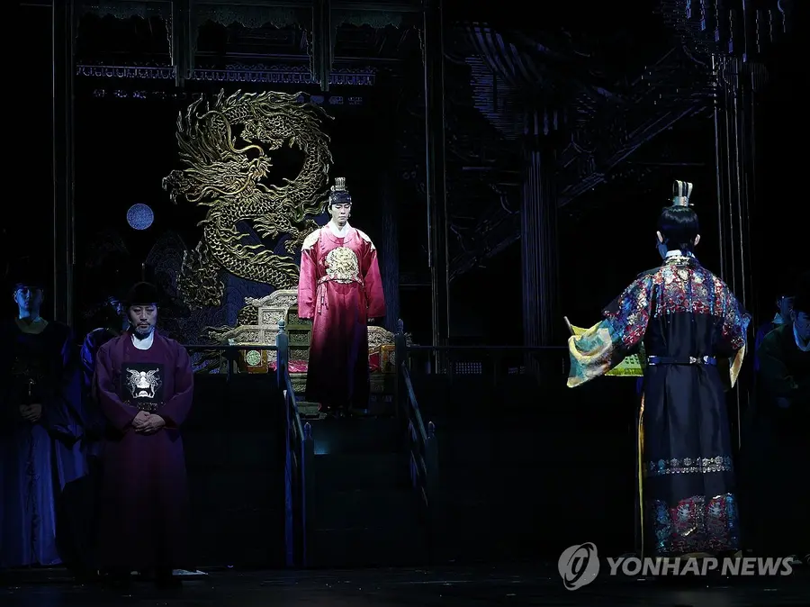 Musical 'The Man in Hanbok'[Yonhap News Photo]