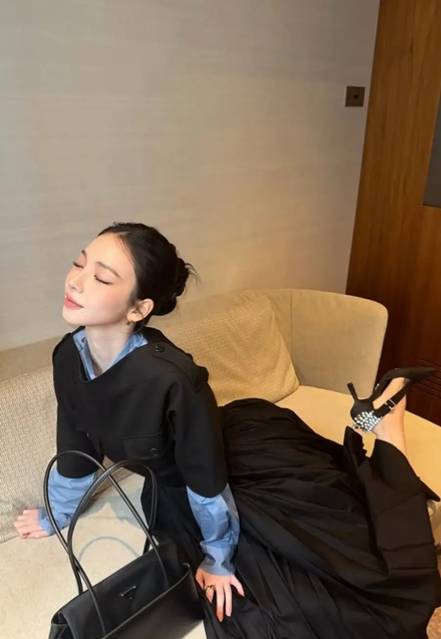 카리나 거울 셀카