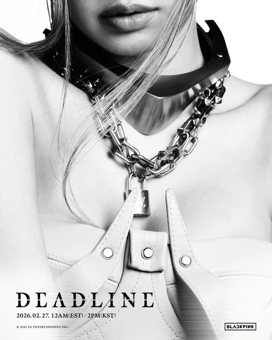 BLACKPINK Mini Album 'DEADLINE' Concept Teaser Poster