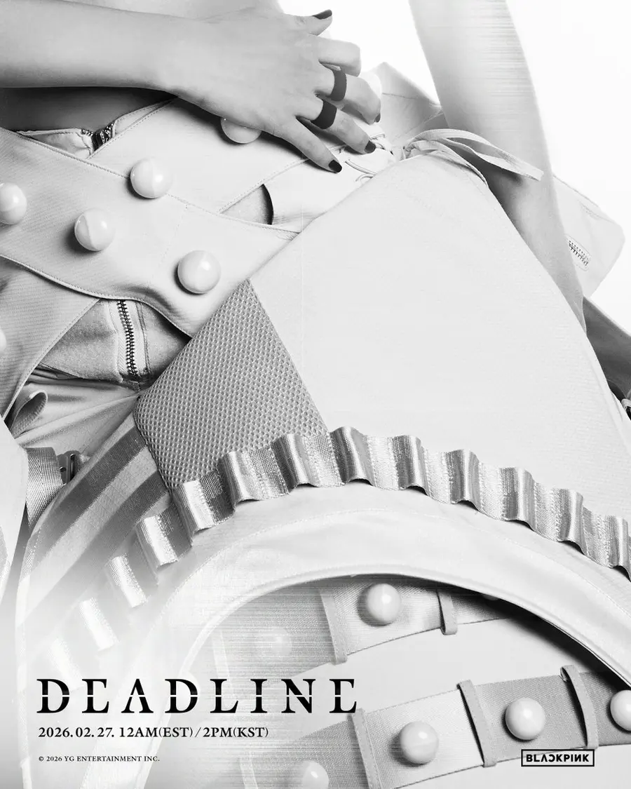 BLACKPINK Mini Album 'DEADLINE' Concept Teaser Poster