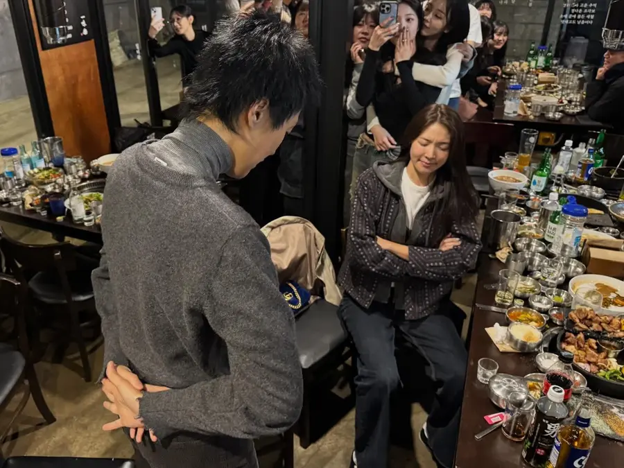 『ソロ地獄5』出演者飲み会写真（写真=ホン・ジンギョンのインスタグラム）