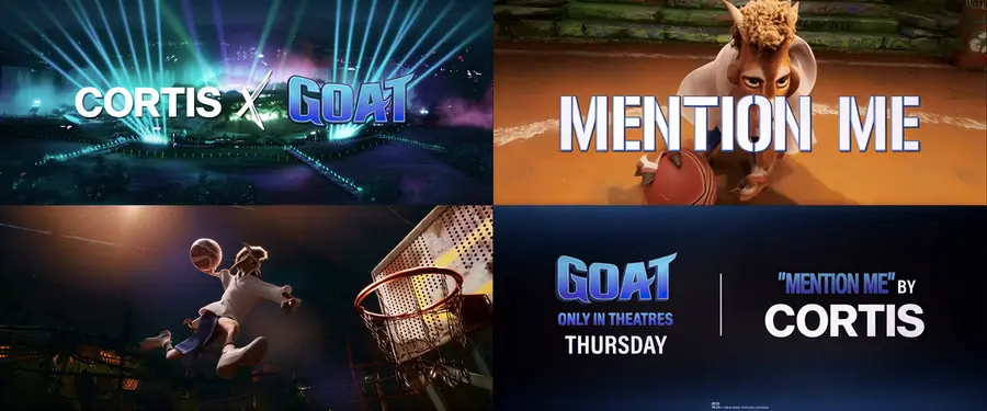 CORTIS Announces Animation 〈GOAT〉 OST 'Mention Me' [Teaser Clip from Sony Pictures Animation 〈GOAT〉]