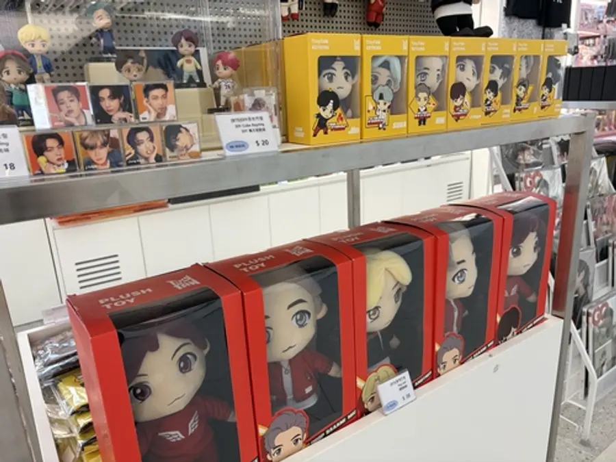 BTS関連グッズ [聯合ニュース]