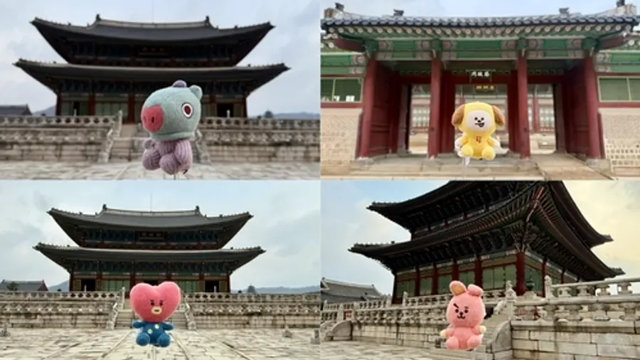 BTS 景福宮拍攝地點[國家遺產廳提供。禁止轉售及DB使用]