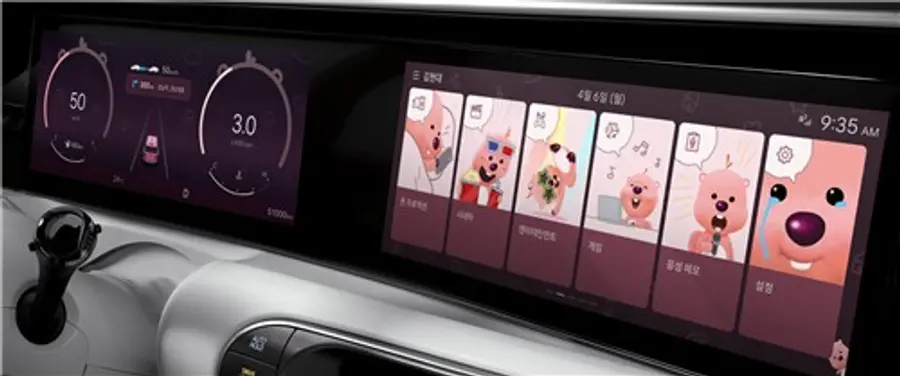 Hyundai ZanmangLoopy 顯示主題[現代汽車提供。禁止轉售及資料庫收錄]