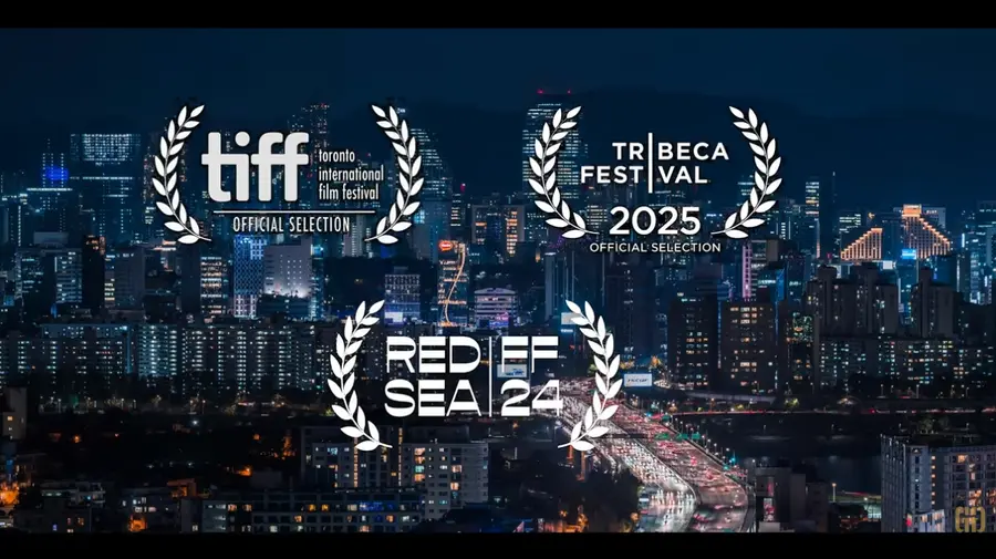 The Han River scene in Seoul from the trailer video of the first film 'K-POPS!' directed by Anderson Paak _ Capture