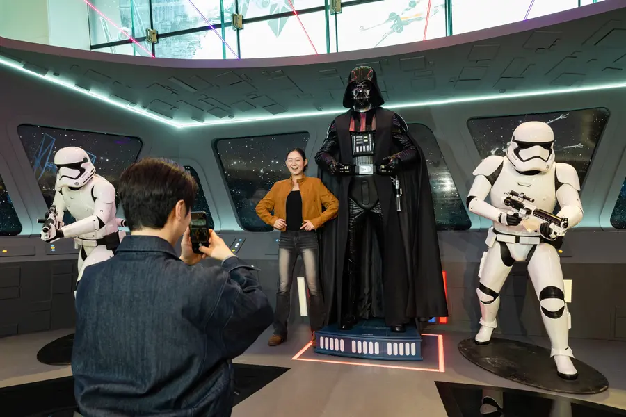 스타워즈 테마의 체험형 공간 'STAR WARS : ABOVE THE GALAXY' [롯데월드 제공. 재판매 및 DB 금지]