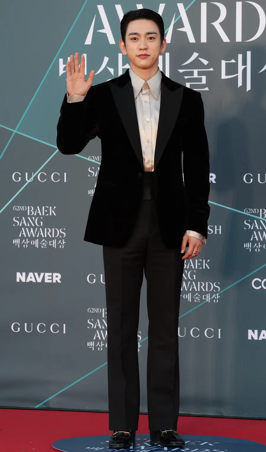 Actor Park Jin-young / Poses at the 62nd Baeksang Arts Awards Red Carpet event