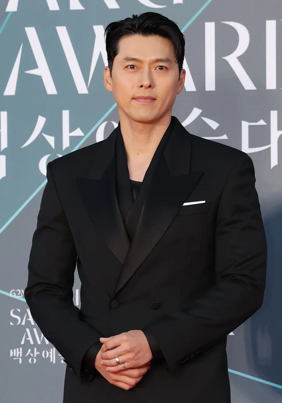 Actor Hyun Bin, nominated for the Broadcasting Outstanding Acting Award