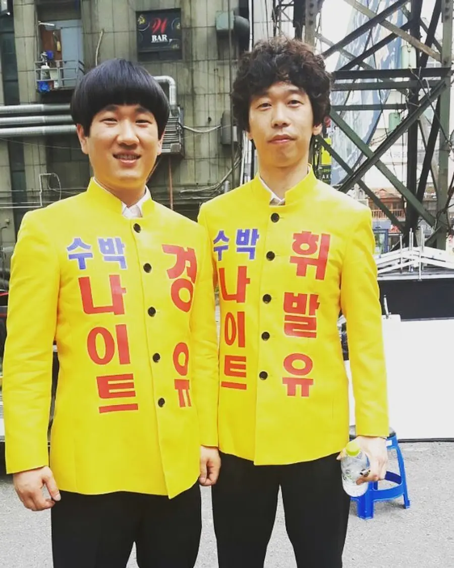 〈The Outlaws〉 on set (photo=Yoon Byung-hee Instagram)
