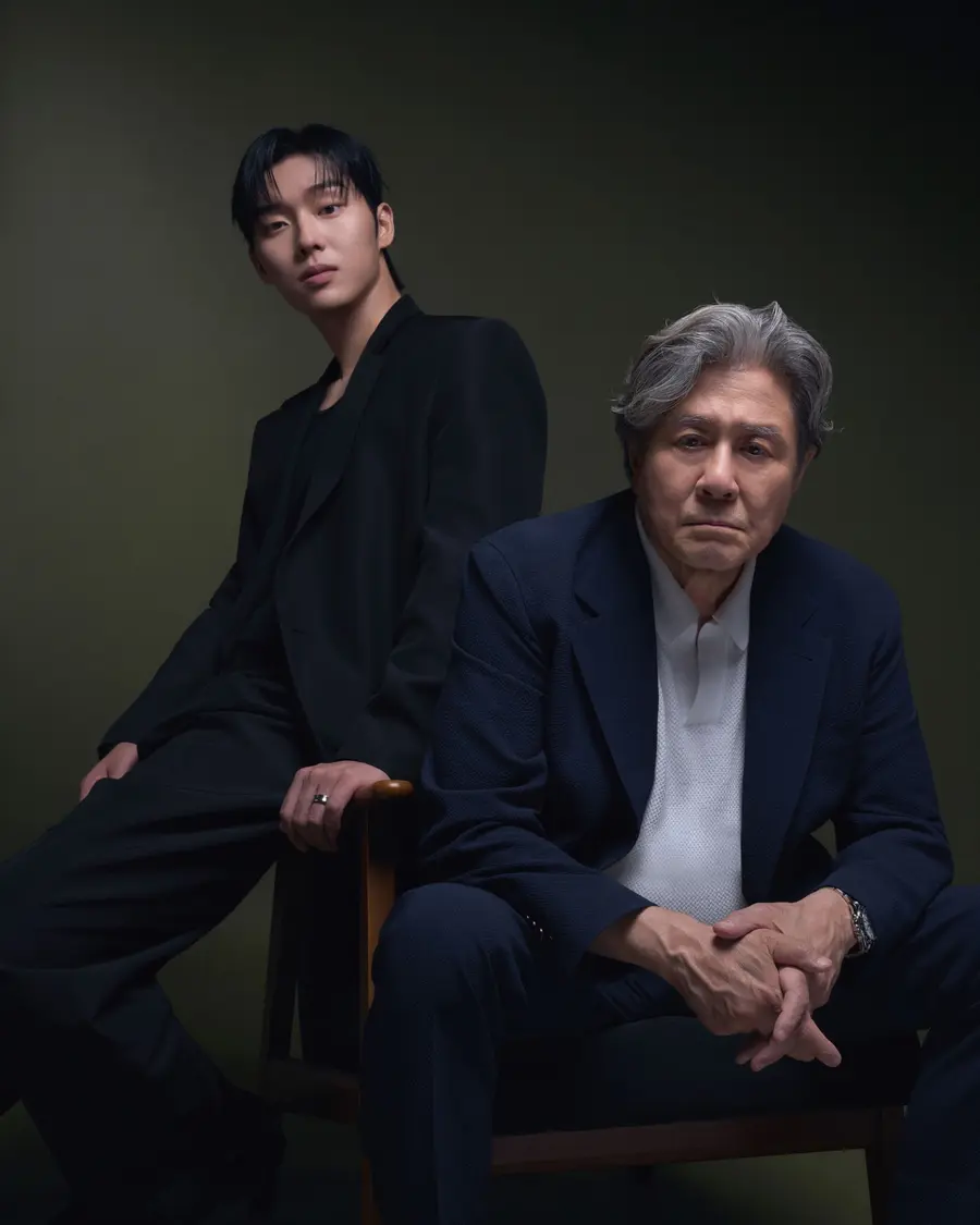 (왼쪽부터) 배우 최현욱, 최민식(사진제공=넷플릭스)