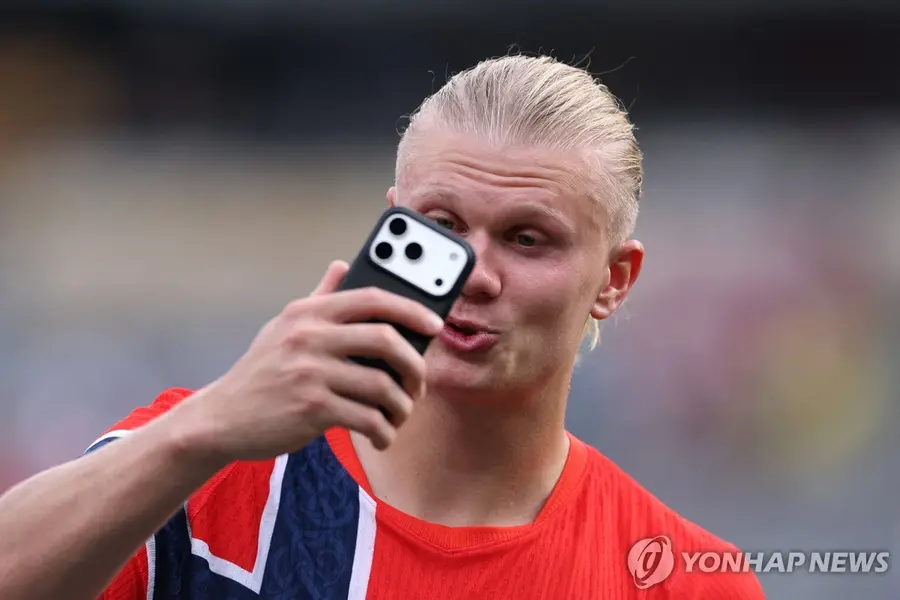 Erling Haaland [AFP=Yonhap News]