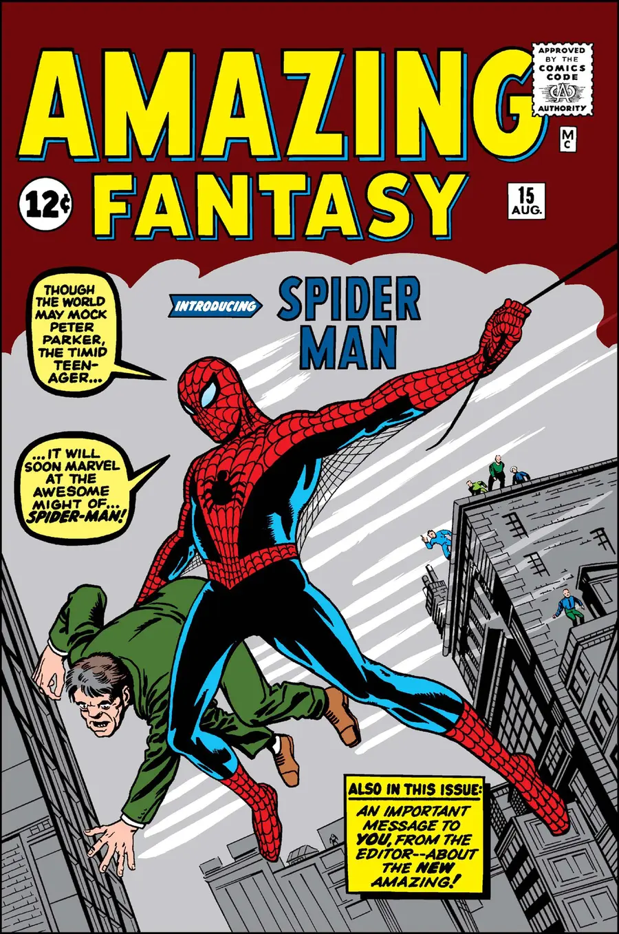 'Amazing Fantasy #15' cover