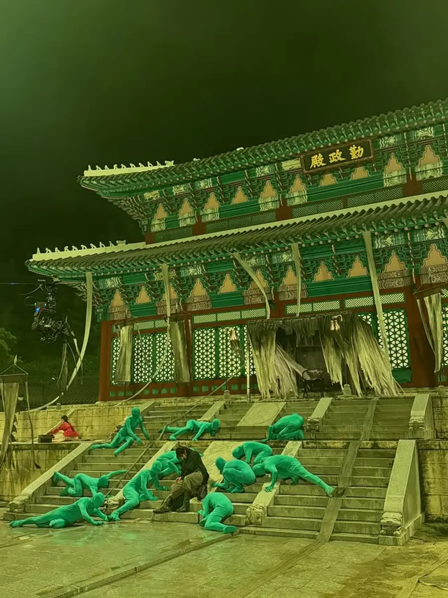 〈The East Palace〉 set (photo: Nam Joo-hyuk Instagram)