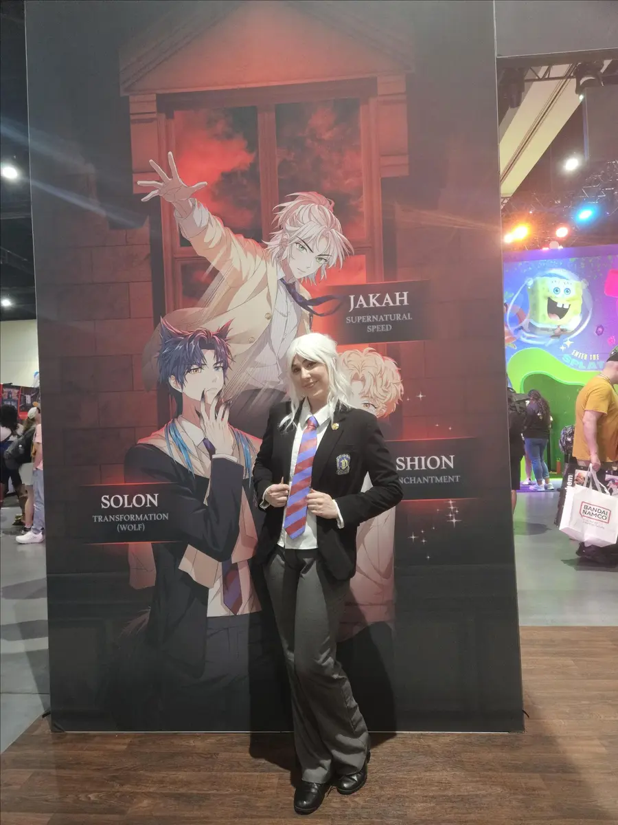 Un fan disfrazado como personaje de ‘Dark Moon’ [Yonhap News. Prohibida su reventa y la redistribución de datos]