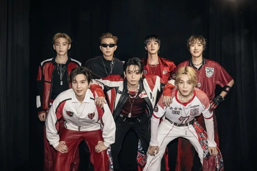 Le groupe BTS (방탄소년단(BTS)) [fourni par BigHit Music. Revente et base de données interdites]