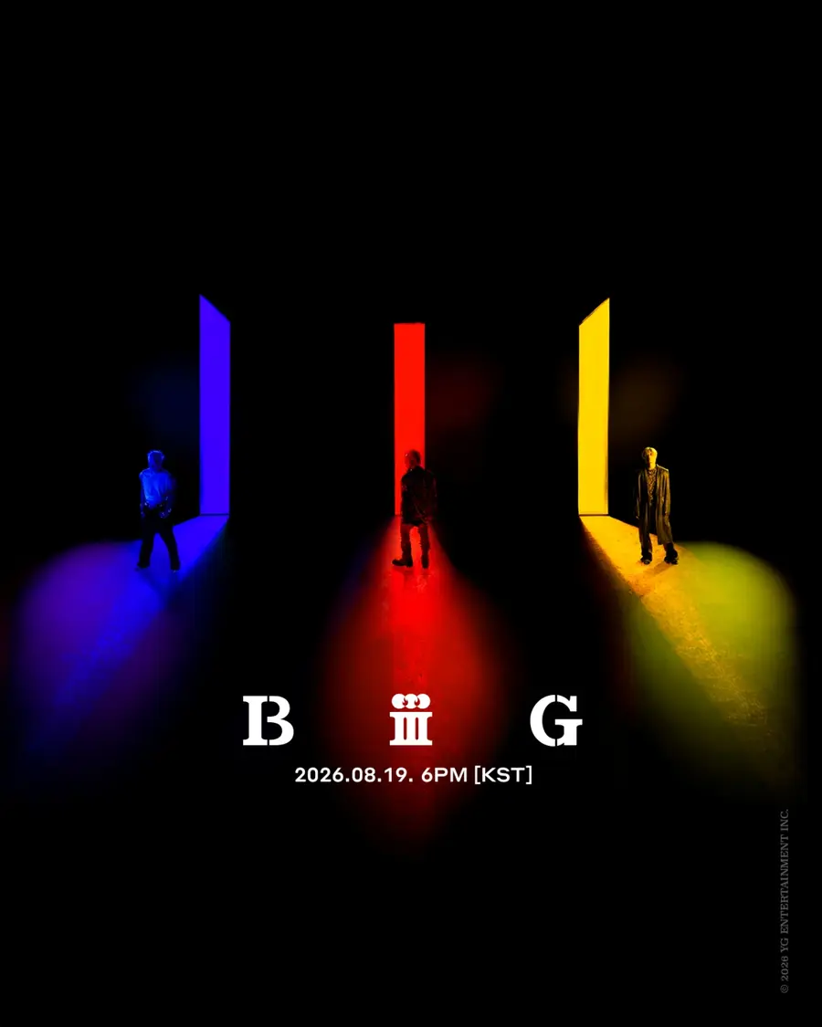BigBang group’s new song ‘BiiiG’ [Provided by YG Entertainment. No redistribution or DB allowed]