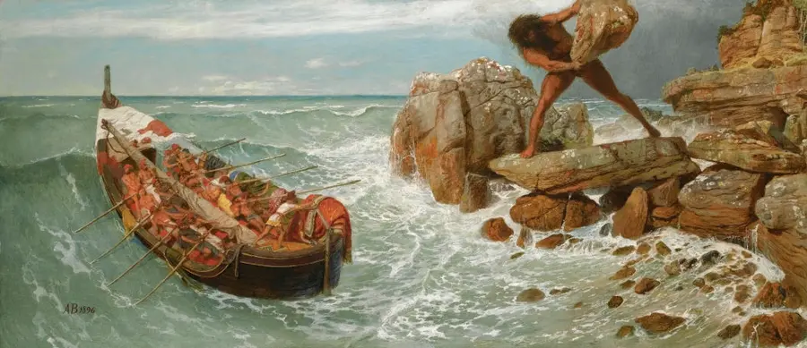 Arnold Böcklin’s ‘Odysseus and Polyphemus’