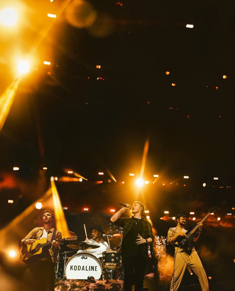 El grupo Kodaline [Suministrado por Live Nation Korea. Prohibida la reventa y el uso en bases de datos]