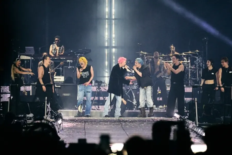 Concierto de Goyang de la gira mundial del 20.º aniversario de BIGBANG, ‘XX: COSMOS’ [Cortesía de YG Entertainment. Prohibida su reventa y su uso en bases de datos]
