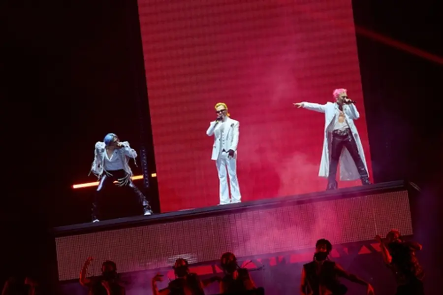 Concierto de Goyang de la gira mundial del 20.º aniversario de BIGBANG, ‘XX: COSMOS’ [Cortesía de YG Entertainment. Prohibida su reventa y su uso en bases de datos]