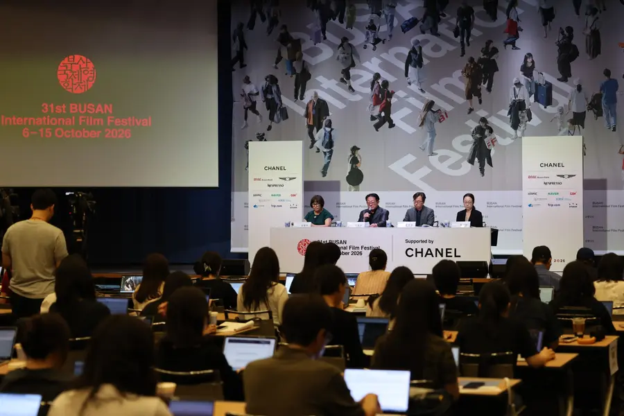 Rueda de prensa de la 31.ª edición del Festival Internacional de Cine de Busan