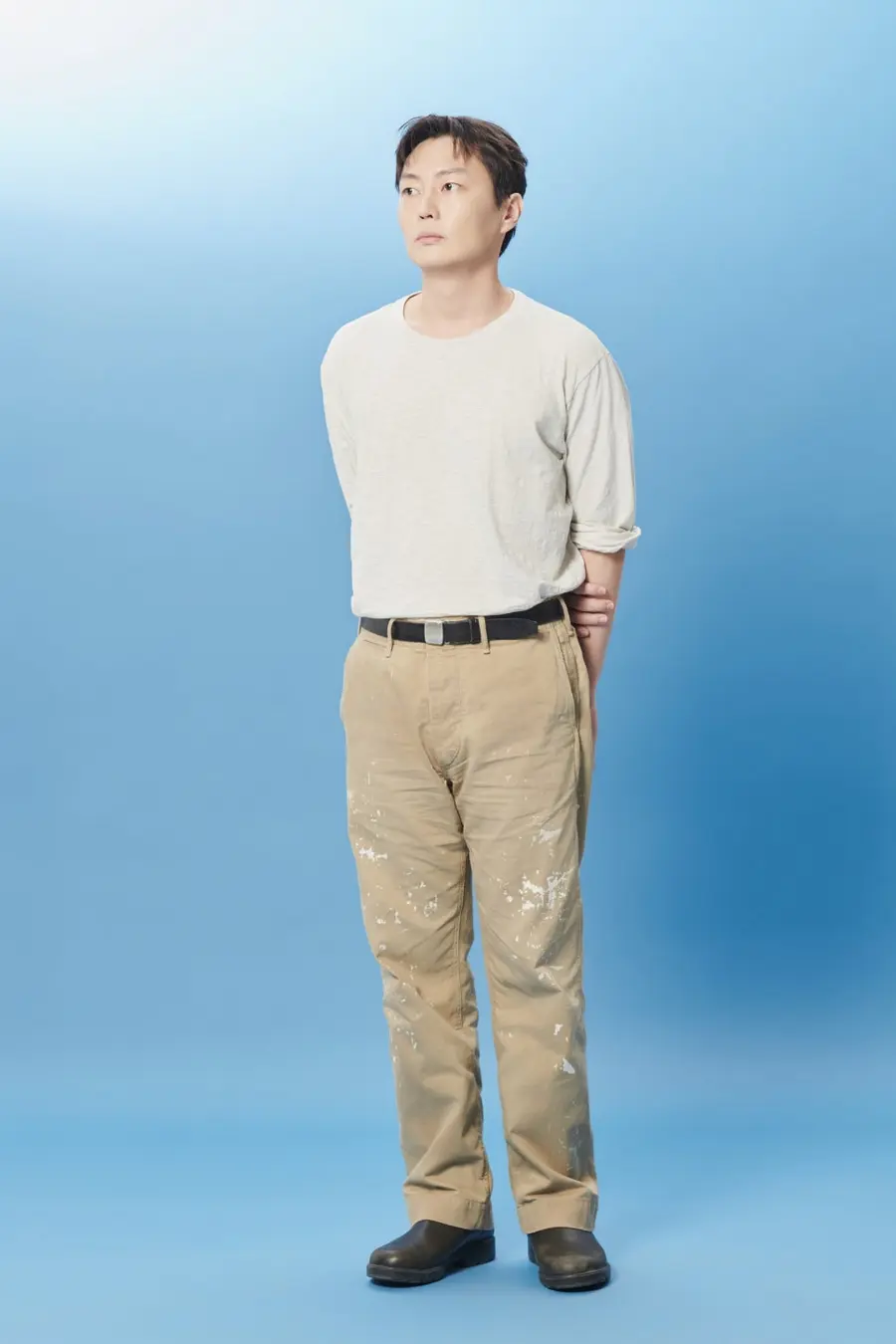 演員盧宰元(攝影=李尚燁)