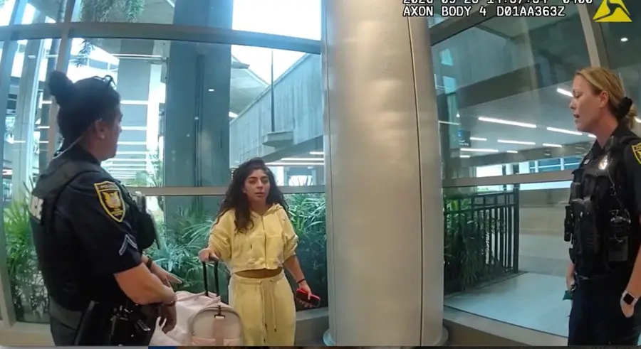 Tampa International Airport police body-camera footage