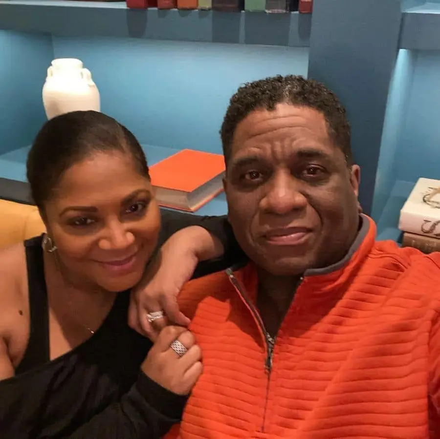Trina Braxton and her husband, Von Scales
