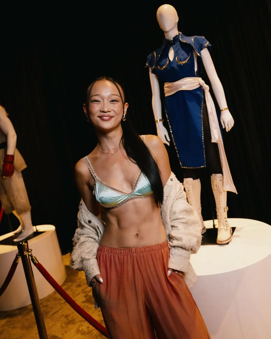 Kalina Liang dans le rôle de Chun-Li (photo : Lotte Entertainment)