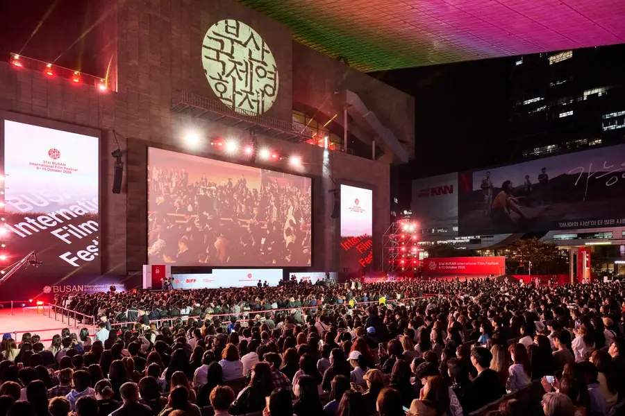 31st Busan International Film Festival opening ceremony site (photo courtesy of BIFF)