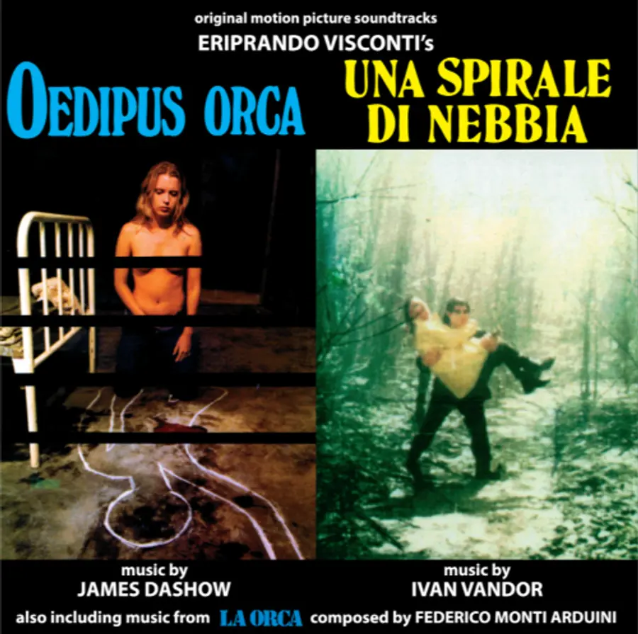 Album cover for a piece by James Dashow