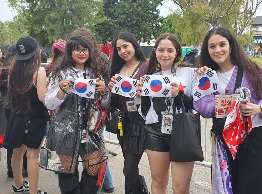 BTS’s final ARIRANG Tour concert in Argentina—ARMY (BTS fans) [Yonhap News file photo]
